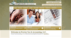 Desktop Screenshot of precisetaxcpas.com
